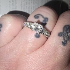14k 1.75 tcw diamond engagement ring